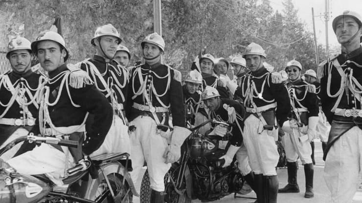 משמר כבוד של הכוחות הנשיאותיים בצבא סוריה, 1955