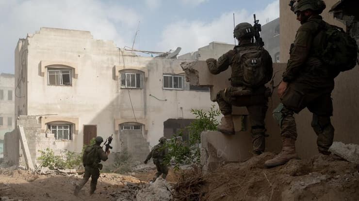 תיעוד: פעילות כוחות צוות הקרב של חטיבה 7 במרחב  שג'אעיה