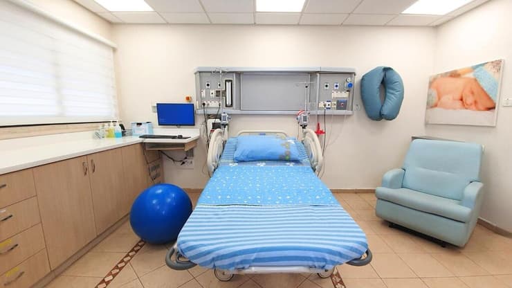 חדר לידה במרכז רפואי מאיר