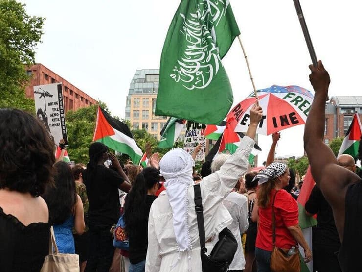 הפגנות פרו פלסטיניות ב-4 ביולי, יום העצמאות של ארה"ב