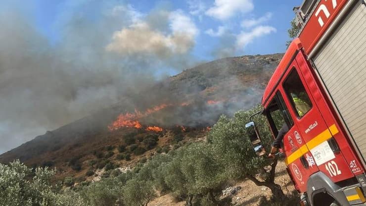 זירת הפגיעה מכפר הזיתים