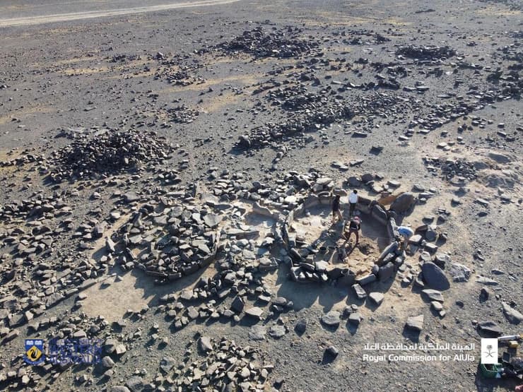 שטח המחקר בערב הסעודית, אשר ממצאיו תוארכו כבני 7,000 שנה