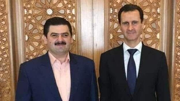 איש העסקים הסורי, מחמד בראא אל-קאטר ובשאר אל אסד  