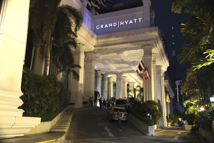 מלון גרנד הייאט ארוואן ב בנקגוק תאילנד שבו אותרו שישה מתים בחדר אחד מהרעלת ציאניד