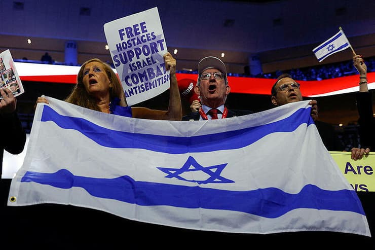 דגלי ישראל בוועידה הרפובליקנית