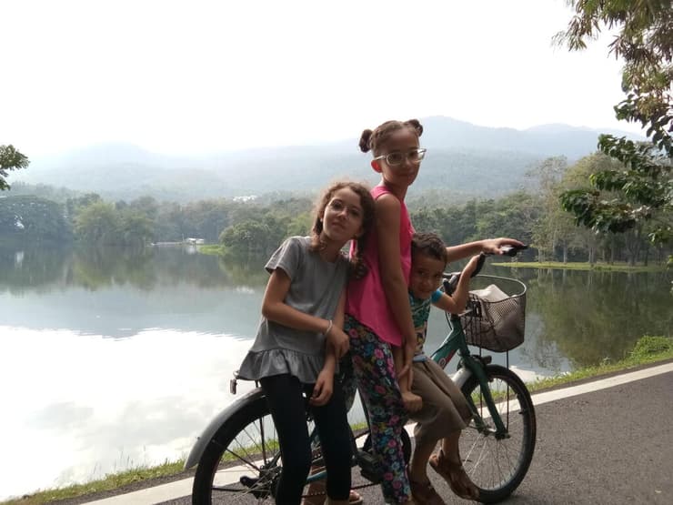 על האופניים בצפון תאילנד