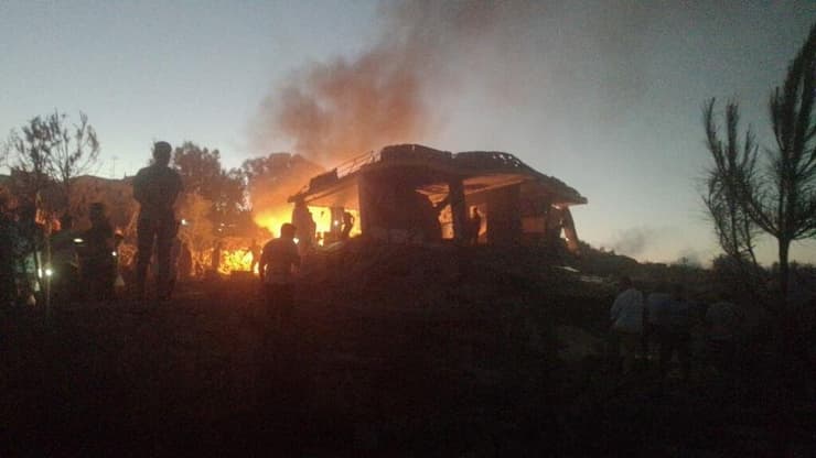 הבית שהותקף במג׳דל סלם