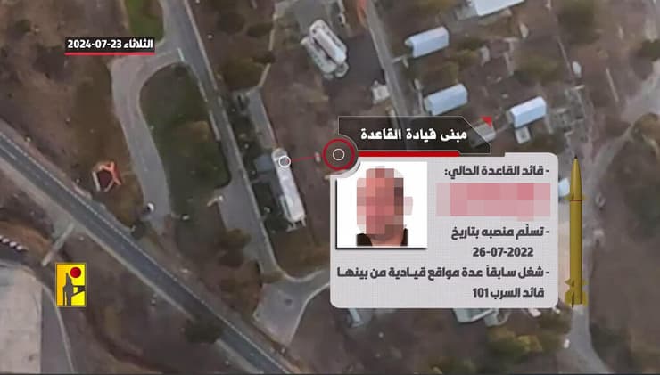 סרטון שפרסם ארגון טרור חיזבאללה מבסיס רמת דוד