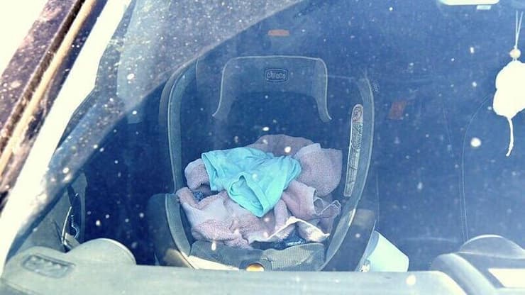 הרכב בו נשכח תינוק ונמצא במצב קשה בחיפה