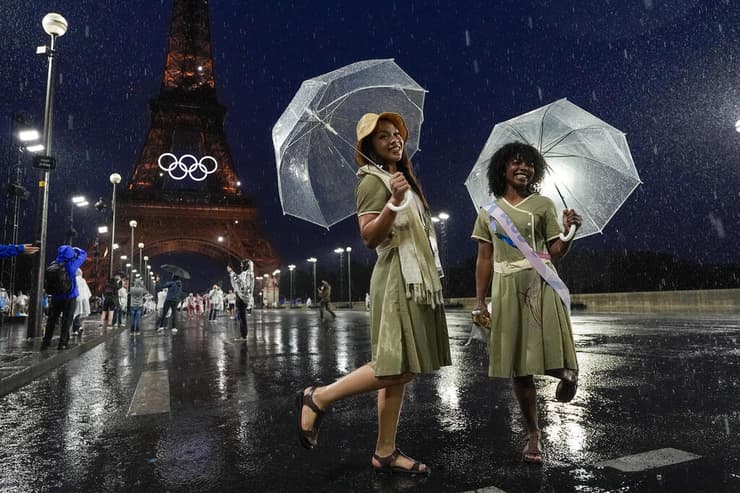 גשם באולימפיאדת פריז 2024