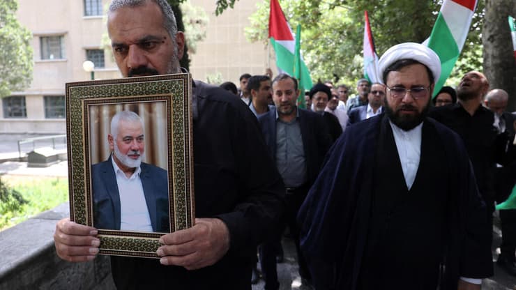 טהרן איראן הפגנה אנטי ישראלית