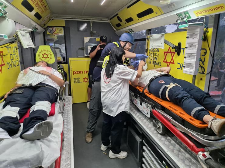 תרגיל מד"א לאירוע רב נפגעים בצפון