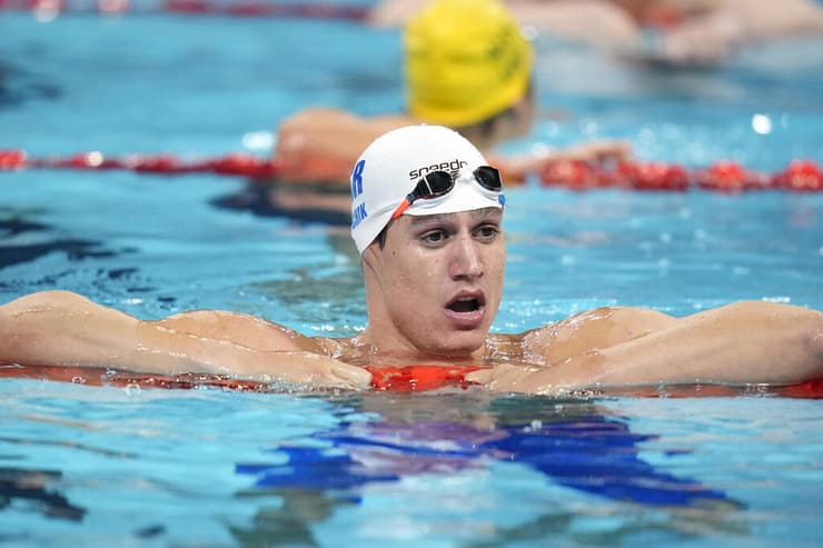 השחיין הישראלי דוד גרצ'יק