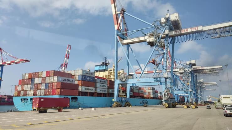 נמל אשדוד. מנסים להפריטו (צילום: נועם ריין) נמל אשדוד. מנסים להפריטו