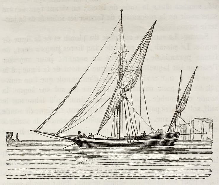 ספינה מהסוג של הספינה בה השתמשו הפיראטים הברברים