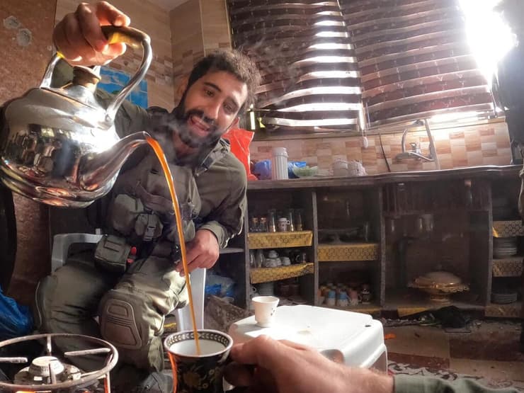 עלי פרץ במילואים עלי פרץ במילואים