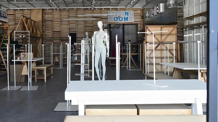 החנויות עומדות ריקות (צילום: אפי שריר) yk14029644