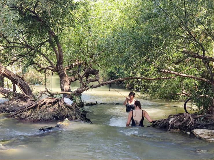 בריכת בית לאה. מים שמזמינים קפיצה