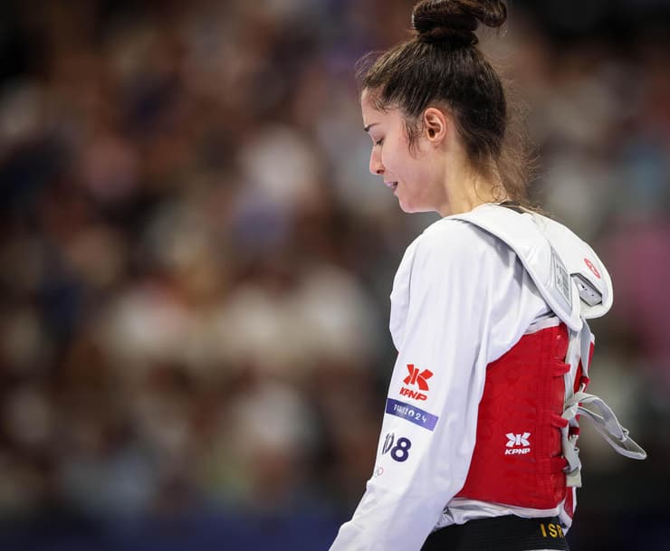 סמברג מתייפחת. "היא ציפתה מעצמה למדליה" (צילום: עוז מועלם) סמברג