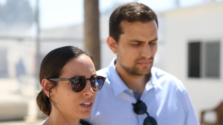 יוחאי אבני מגיע להארכת מעצרו בבית הדין הצבאי שבמחנה עופר