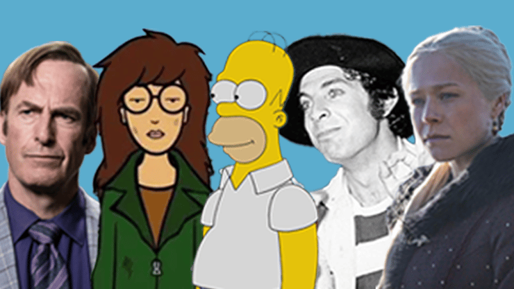 "בית הדרקון", "בבית של פיסטוק", "משפחת סימפסון", "דריה", "סמוך על סול" (צילום מסך) "בית הדרקון", "בבית של פיסטוק", "משפחת סימפסון", "דריה", "סמוך על סול"