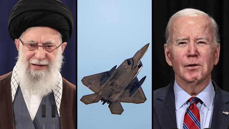 מטוסי קרה F-22  של חיל האוויר האמריקני הגיעו לאזור האחריות של פיקוד מרכז 