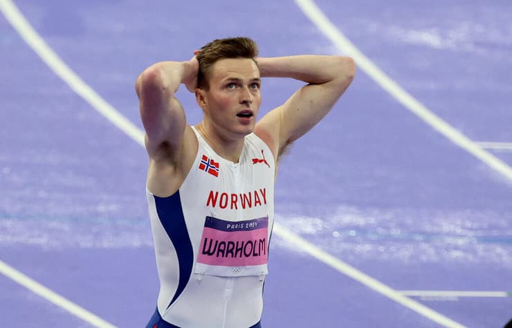 ורהולם המום כשהוא מבין שזכה רק במדליית כסף 