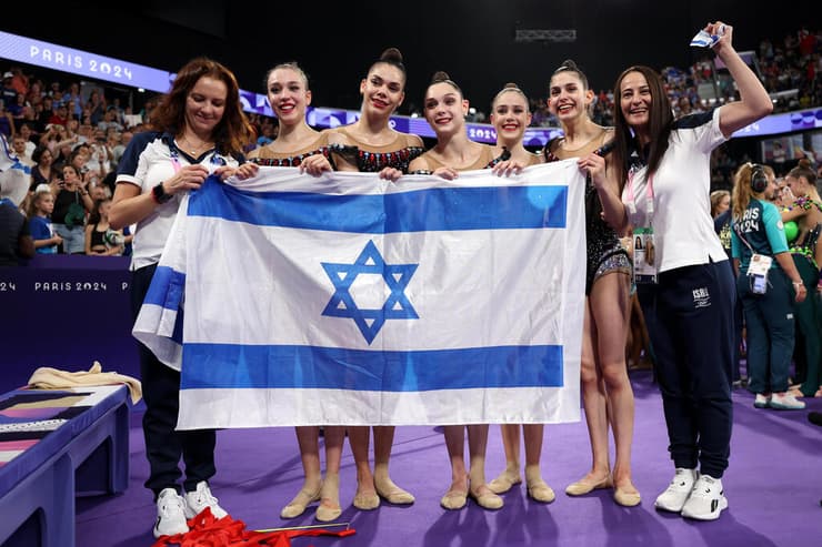 הבת שלי מתקשרת אליי ומספרת לי כמה כיף זה להיות באולם שבו כולם מעודדים את הישראלים (צילום: Jamie Squire/Getty Images) נבחרת ישראל