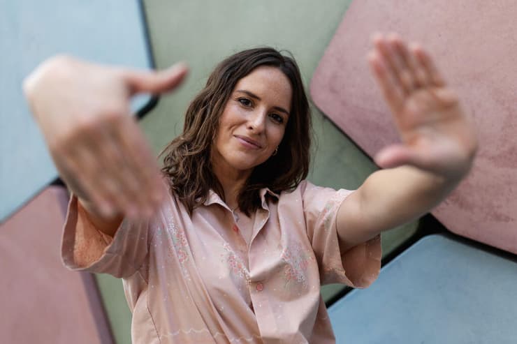 נציגה של תחרות אולימפית, שממילא נראתה לא שייכת. רייגאן (צילום: Cameron Spencer/Getty Images) רייצ'ל "רייגאן" גאן