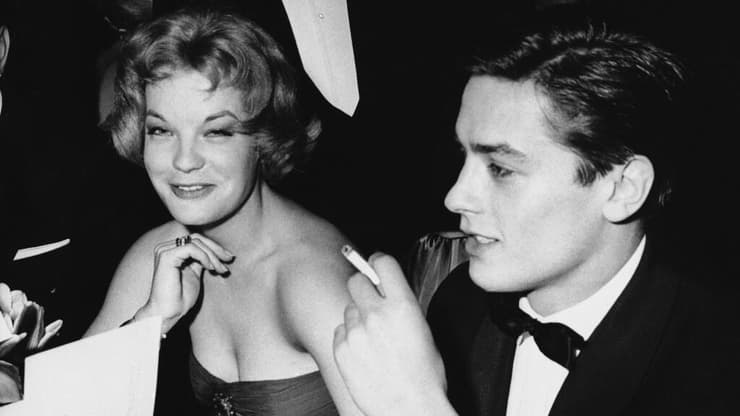 אלן דלון ורומי שניידר, 1959