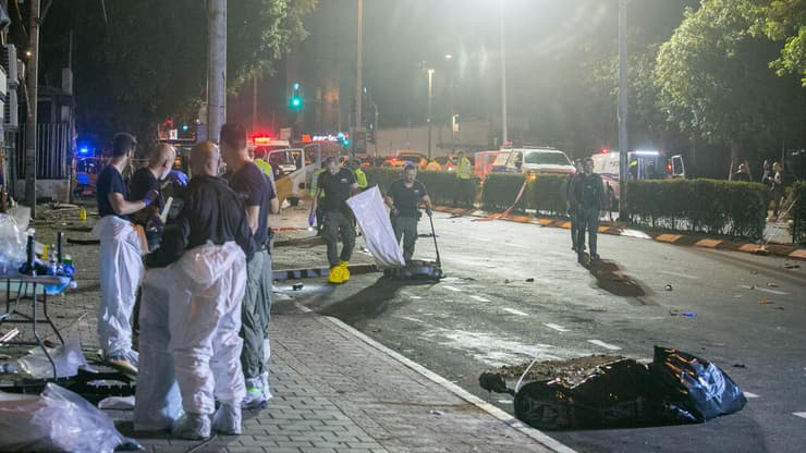 תיעוד החשוד בפיצוץ מטען החבלה בתל אביב