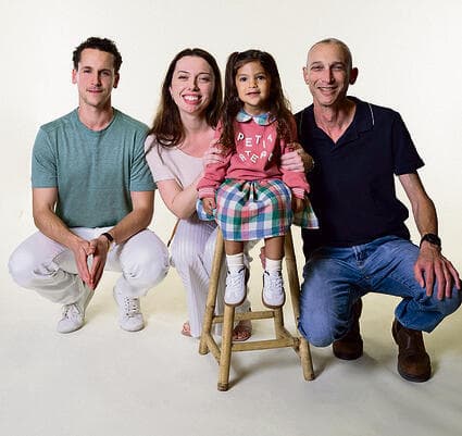 גאלי אהרון בת ה־ 4 בפרויקט להעלאת מודעות למחלות לב אצל ילדים | צילום: איתן קג'רי yk14044791