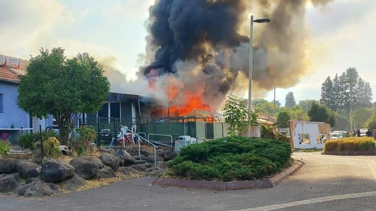 תיעוד מהירי על קצרין