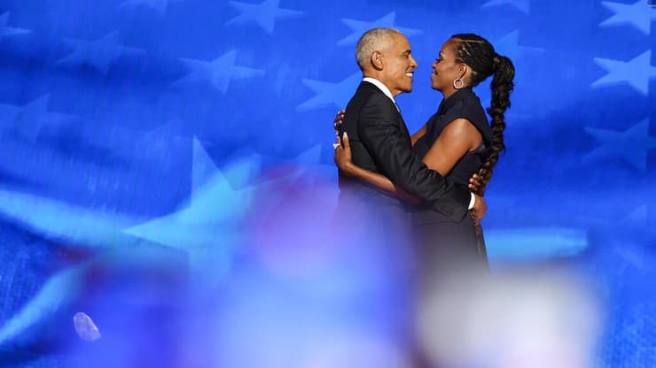 ברק אובמה בוועידת הדמוקרטיה בשיקגו, ארה"ב