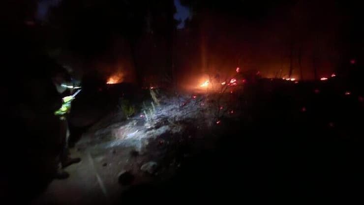 שריפה בקיבוץ חניתה