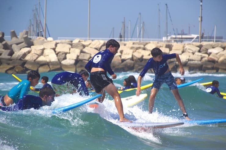 פרויקט קרן אור סדנת הגלישה בשטח