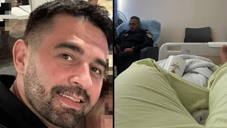  פליקס - ובת הזוג תחת אבטחה בבית החולים