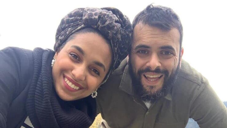 רס"ר (במיל') יוחאי חי גלאם ז"ל עם אשתו שירה