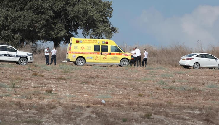 זירת התרסקות המטוס הקל בכפר גליקסון