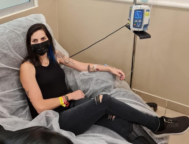 שיר איפרגן בטיפול כימו