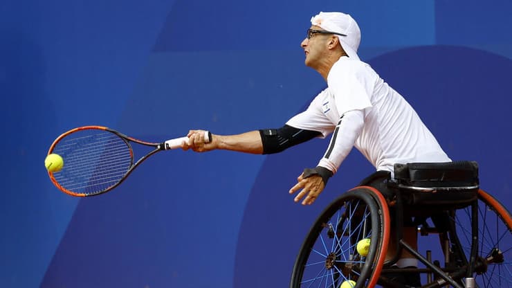 ניצחון קליל. ששון (צילום: REUTERS/Maria Abranches) גיא ששון