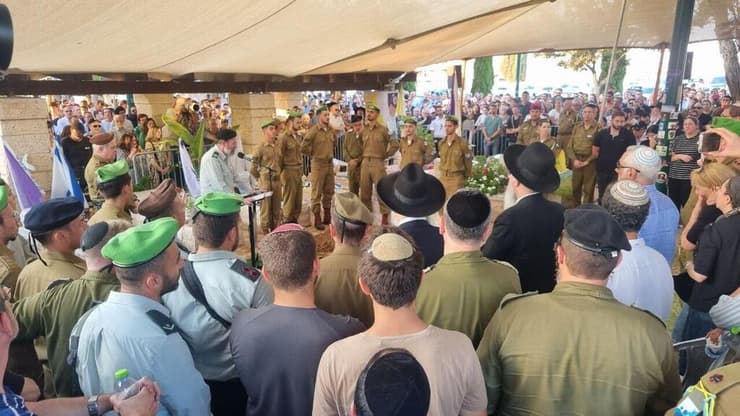 הלווייתו של סמ"ר אלקנה נבון ז"ל