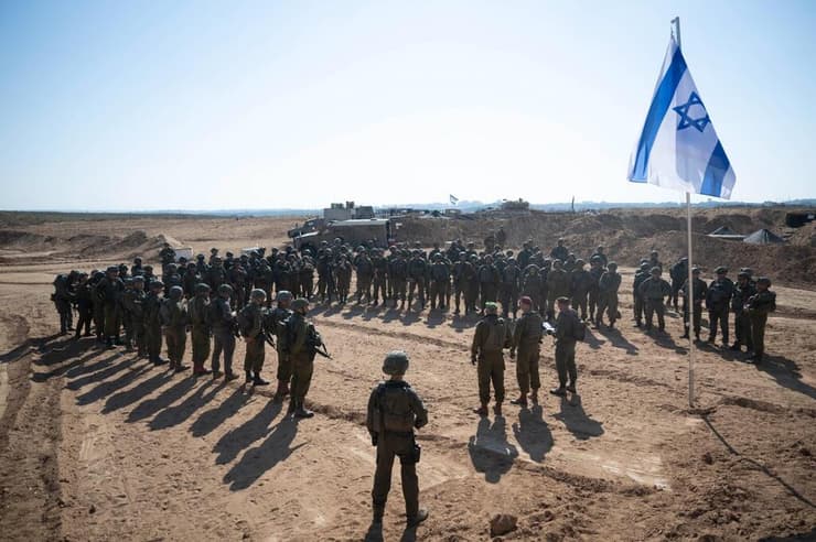 טקס חילופי מפקדים עוצבת "שועלי האש" (אוגדת עזה)