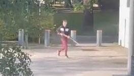 תיעוד מהירי לעבר הקונסוליה הישראלית במינכן, גרמניה