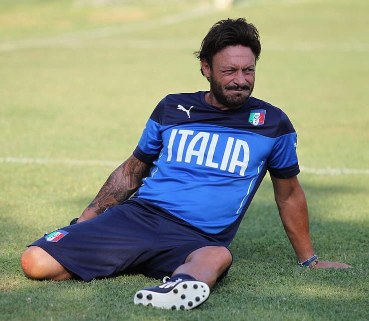 טוטו סקילאצ'י במשחק של כוכבי איטליה