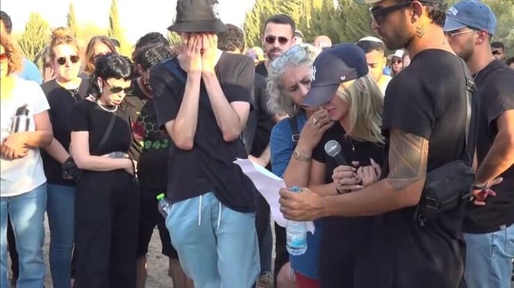 הלווייתו של יורי בירנבאום ז"ל שנרצח בפיגוע במעבר אלנבי