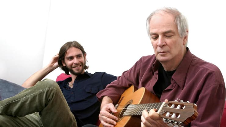 פיטר רוט עם אריק איינשטיין ז"ל