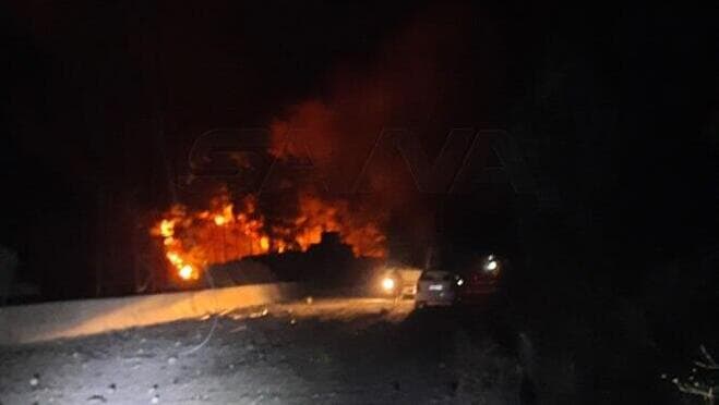 תיעוד ערבי מהתקיפות בסוריה