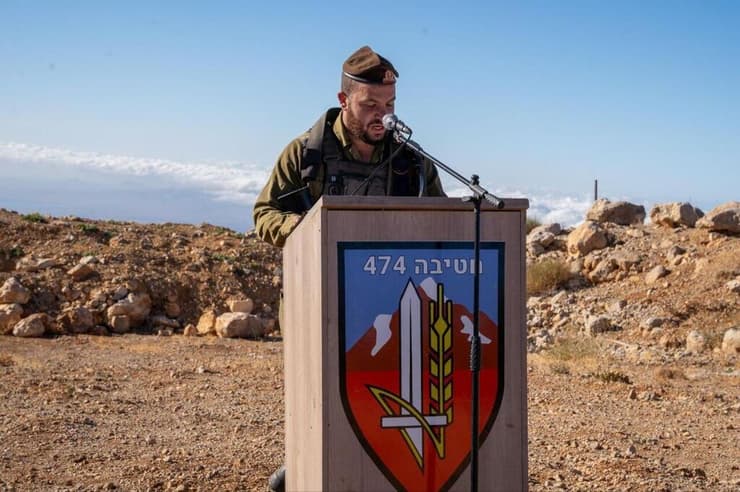 "אנחנו לא סוג של חוות השומר, אלא יחידה קרבית עם לוחמים מעולים". רס"ן לב-ארי (צילום: דובר צה"ל) היחידה שהוקמה מחדש בגבול סוריה בעקבות לקחי המלחמה