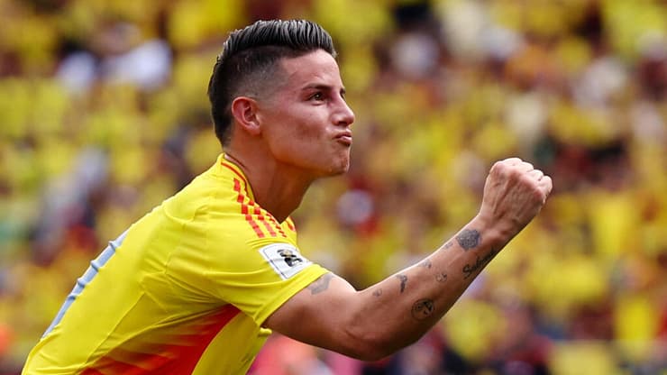 שחקן נבחרת קולומביה חאמס רודרריגס